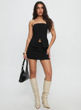 Lavish Living Strapless Top Black
