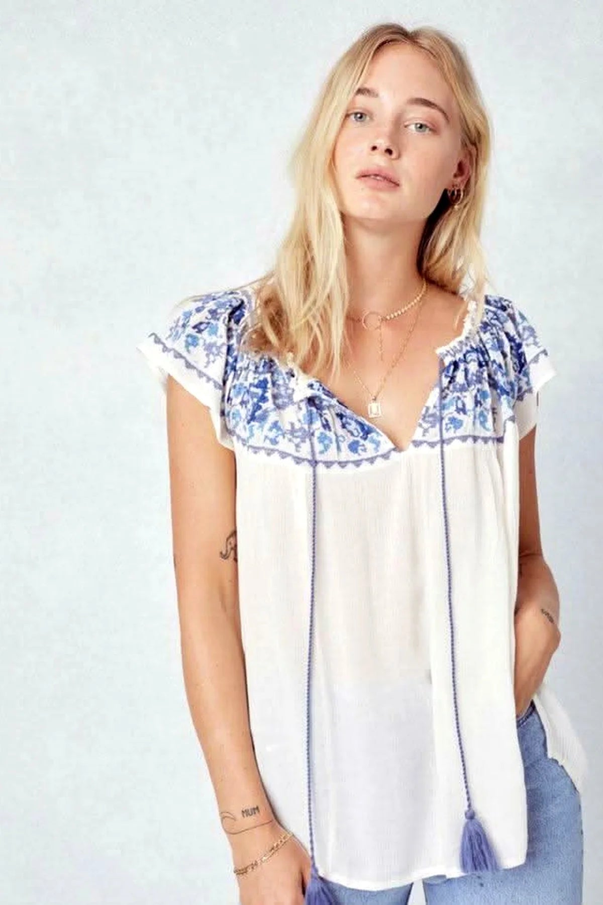 Mary Jane Off the Shoulder Top