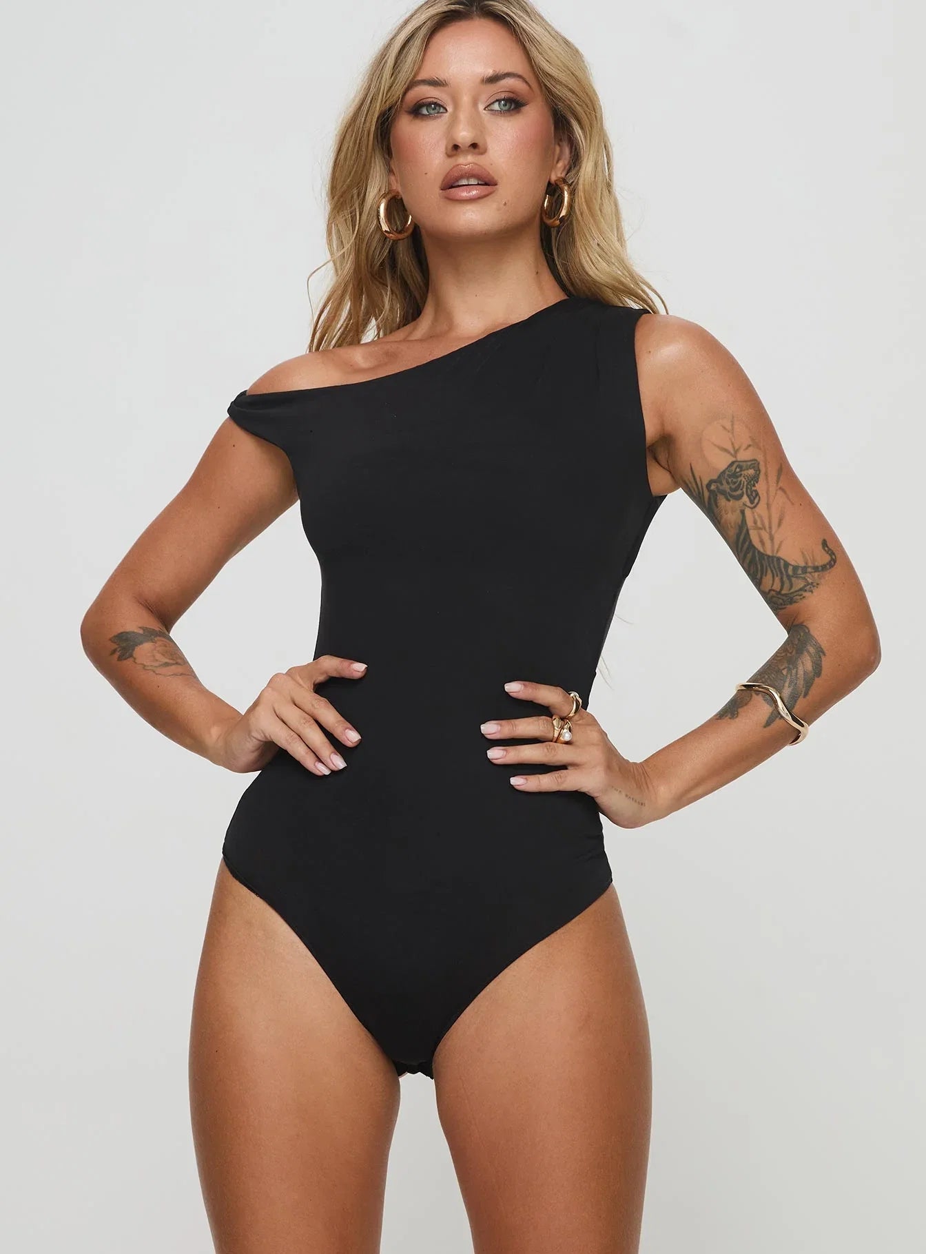 Miyako Bodysuit Black Tall