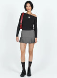 Jaybell Cold Shoulder Sweater Black
