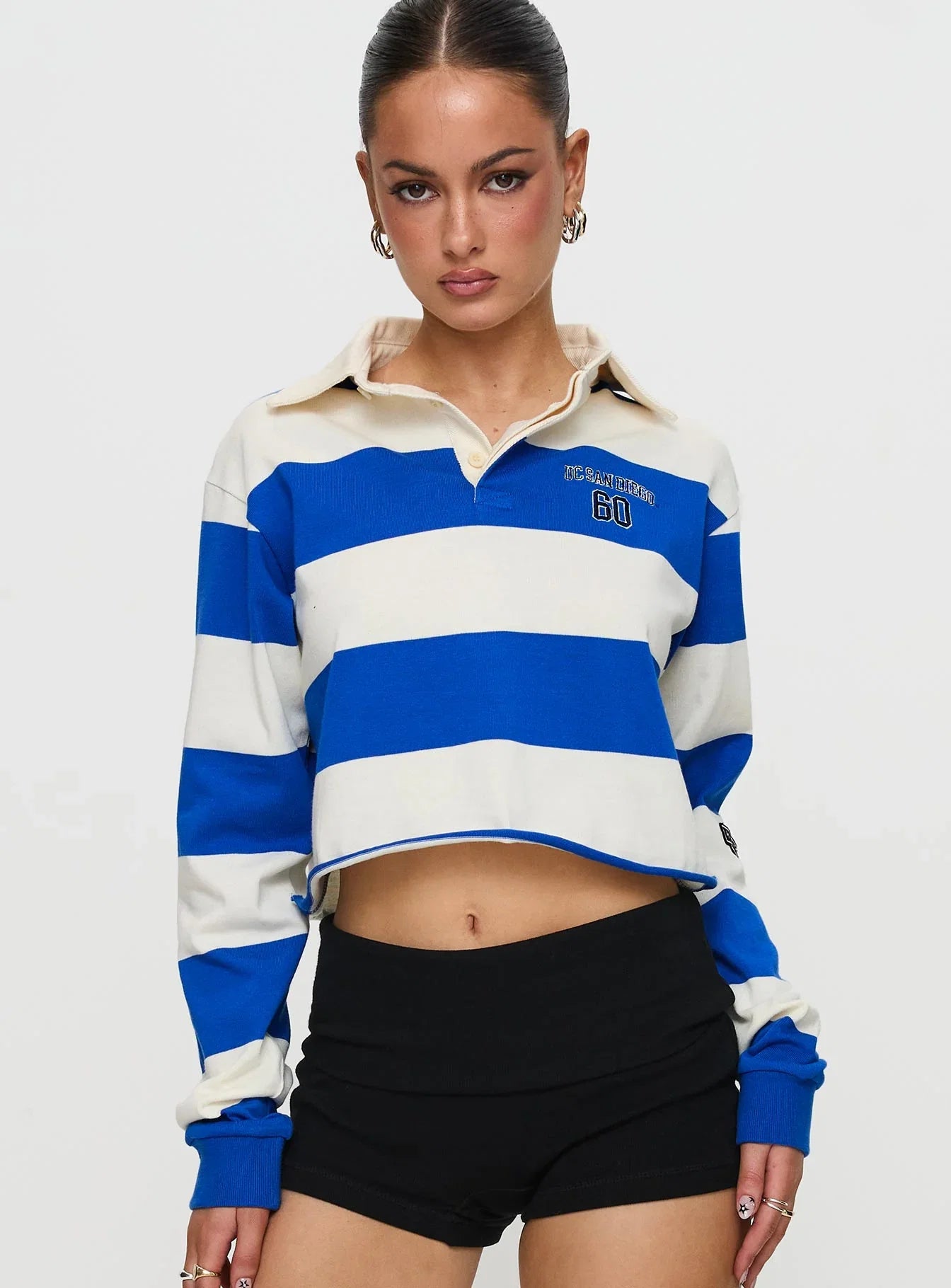 UCSD Rugby Polo Navy White
