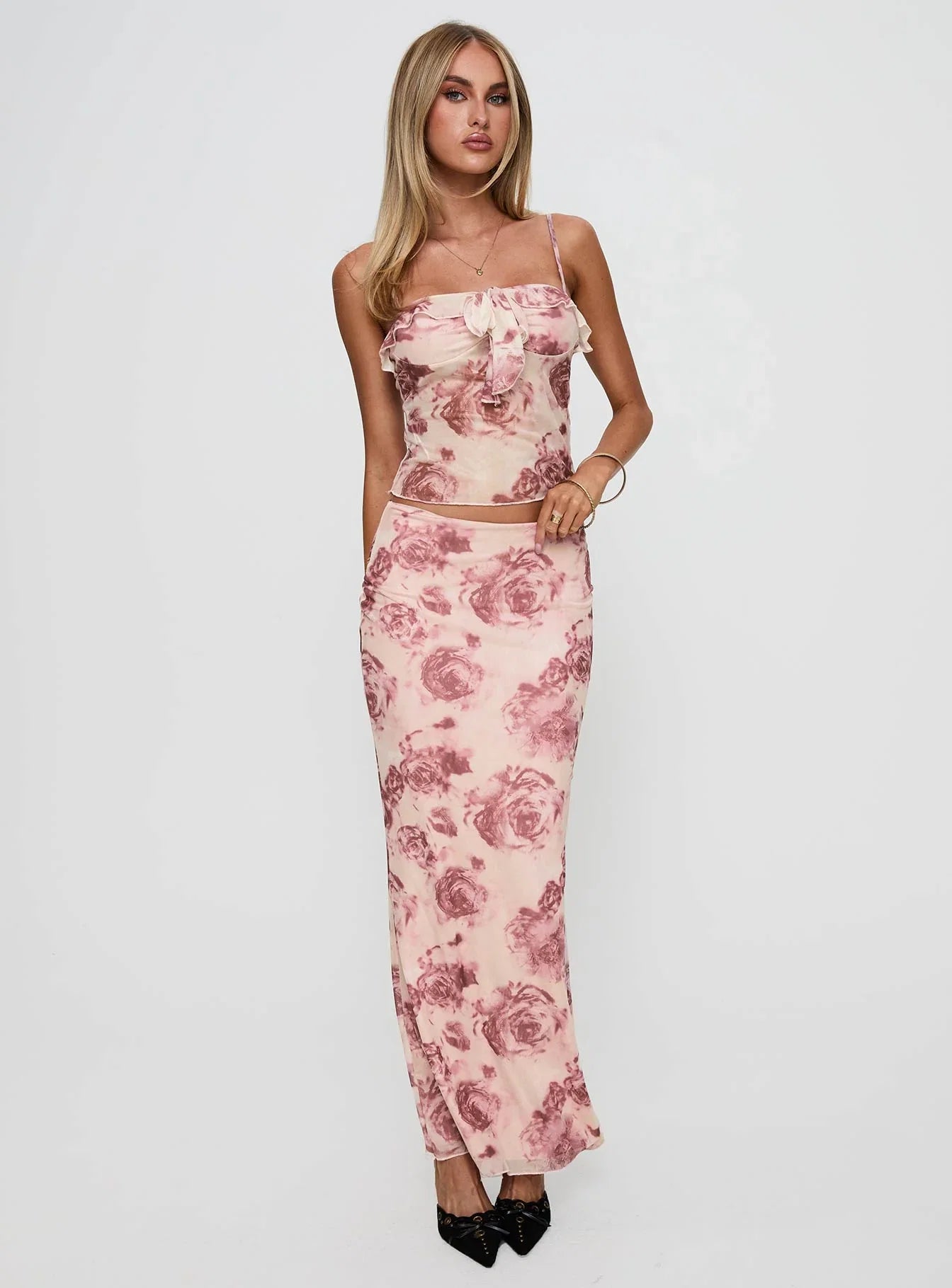 Manifest It Set Pink Floral
