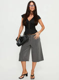 Indulgence Corset Top Black