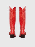 Rhode Cowboy Boots Red