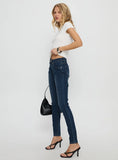 Illyssa Mid Rise Skinny Jeans Mid Blue Wash