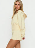 Daybreak Rib Waist Shorts Buttercream