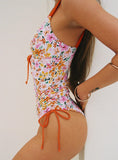 Sun Is Showing One Piece Multi Floral