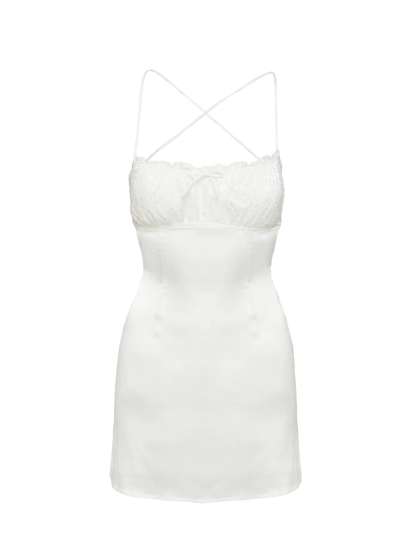 Freefall Mini Dress White