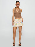 Feed The Soul Mini Skirt Floral Multi