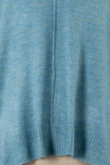 Sylvie Blue V Neck Sweater