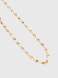 Americano Gemstone Necklace Gold