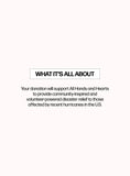 Donate 1 USD to Support Hurricane Relief