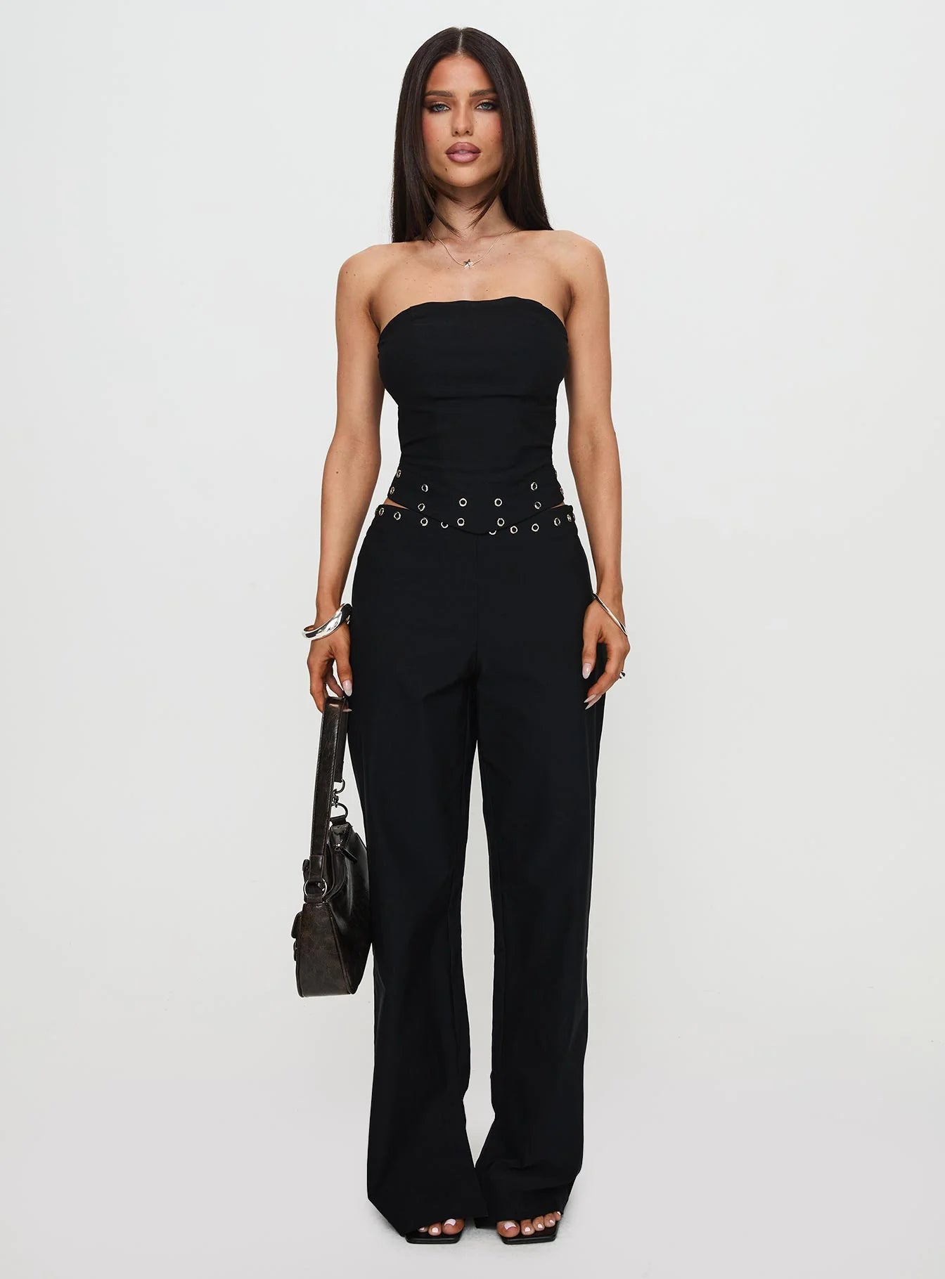Passionette Strapless Top Black