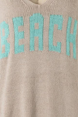 Hit The Beach Beige Lightweight Sweater