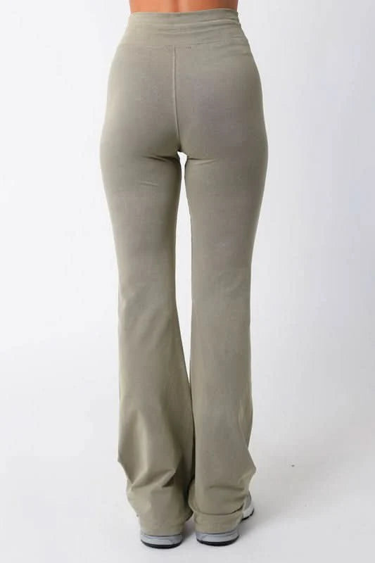 On The Go Sage Flare Yoga Pants