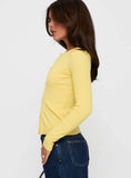 Lauraine Cardigan Lemon