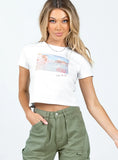 Italy Love Tee Ivory