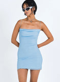 Sugar Mini Dress Blue