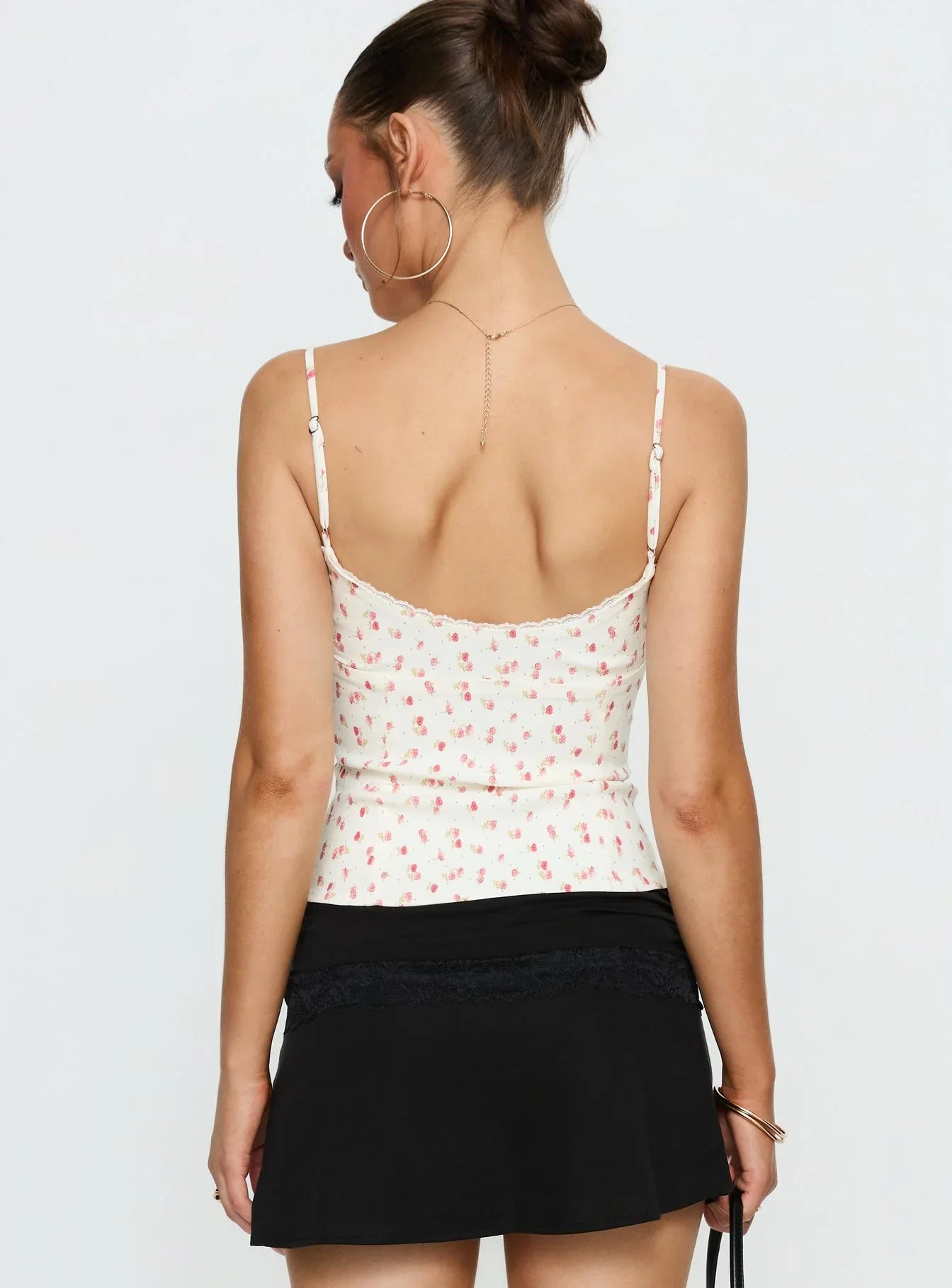 Nataliah Plunge Top Floral