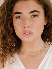 Ettika Triple Snake Chain Necklace