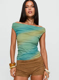 Best Days Ruched Top Multi