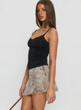 Sonsie Mini Skirt Leopard