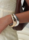 Softer Side Bangle Pack Silver Gold