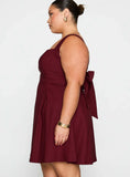 Xanthus Mini Dress Red Curve
