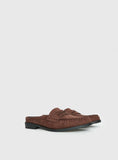 Therapy Atticus Faux Suede Slip On Loafer Brown