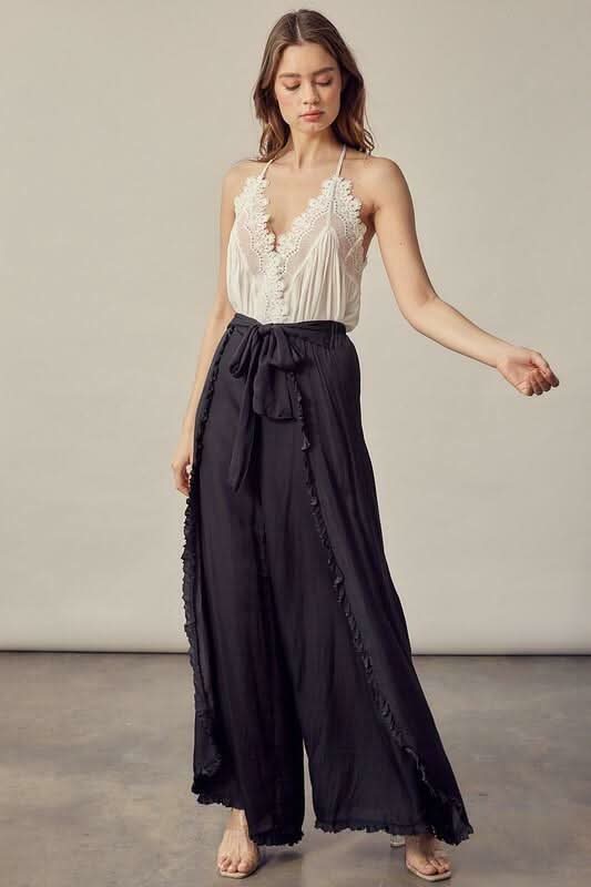 Everything Sweet White Lace Trim Tank Top