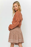Sara Aragon Knit Cardigan Sweater