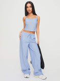 Paigey Set Blue White