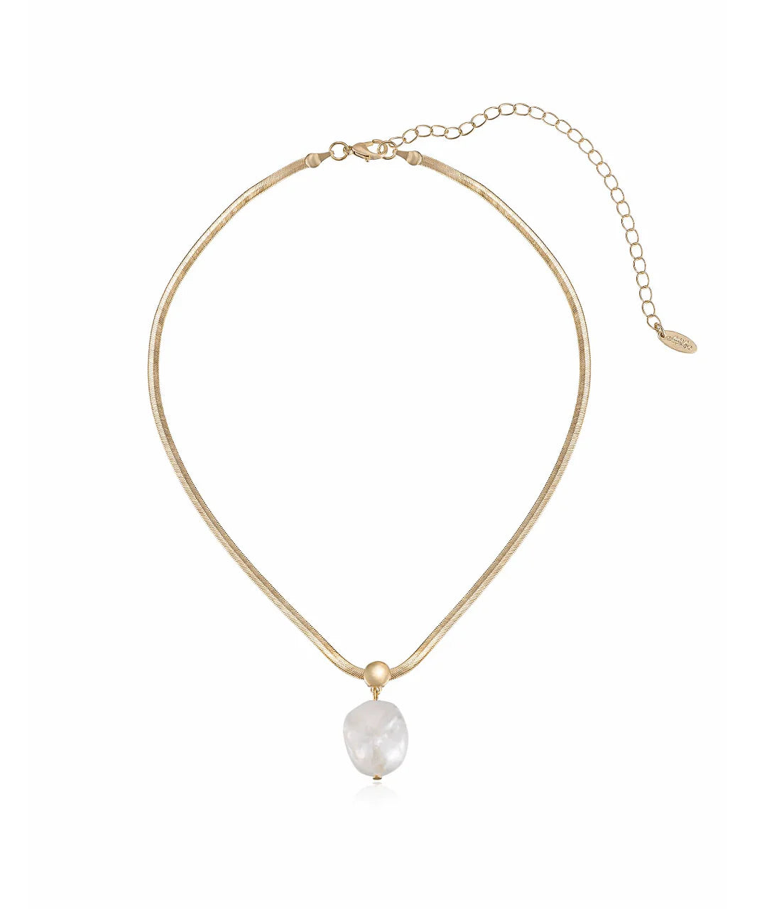 Ettika Baroque Pearl Pendant Necklace