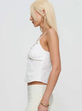 Honey Honey Top White