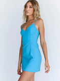 Novella Mini Dress Blue