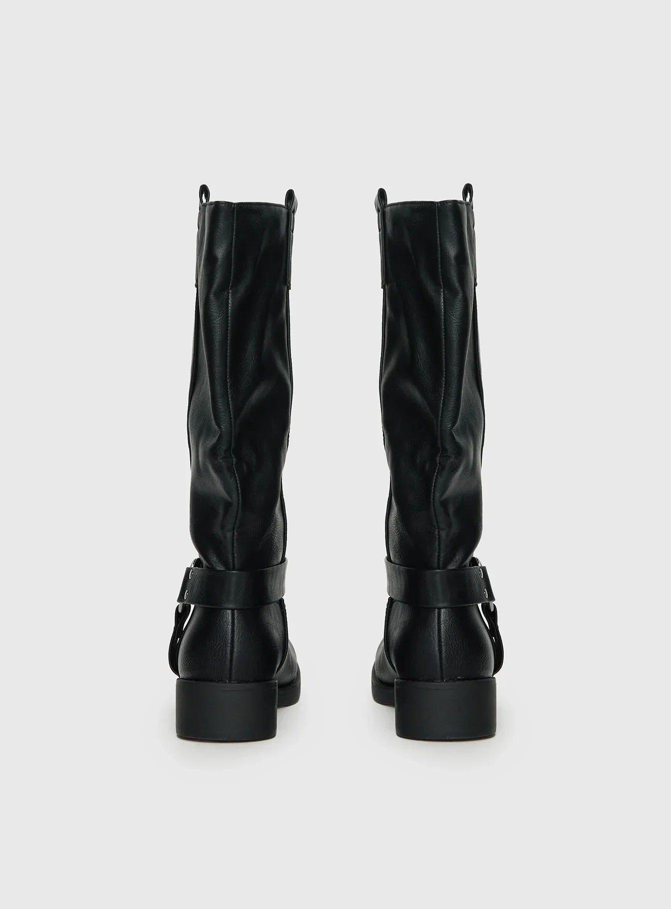 Wrecked Western Boots Black