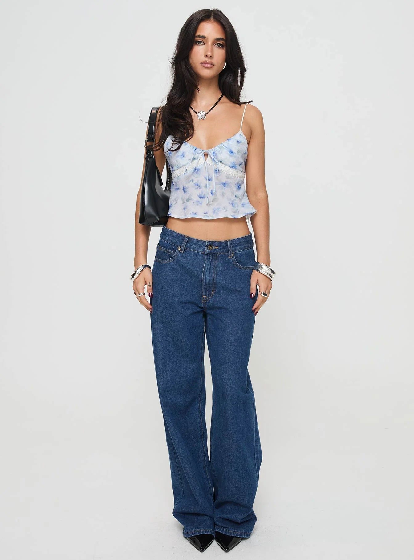 Karta Top White Blue