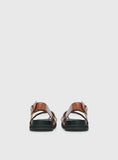 Billini Tennie Sandals Tan Black