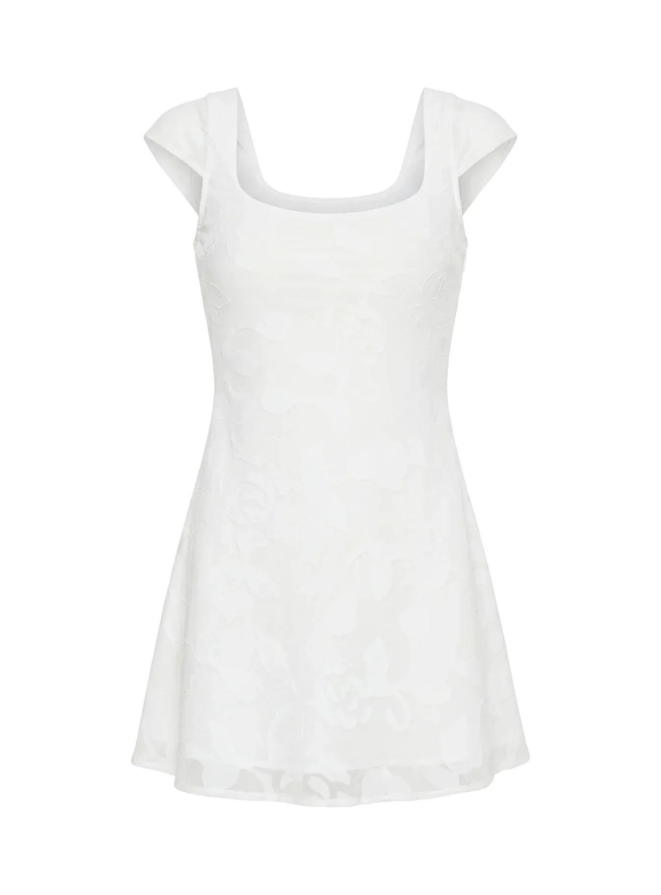 Lucienna Mini Dress White Floral