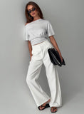 Archer Pants White Tall