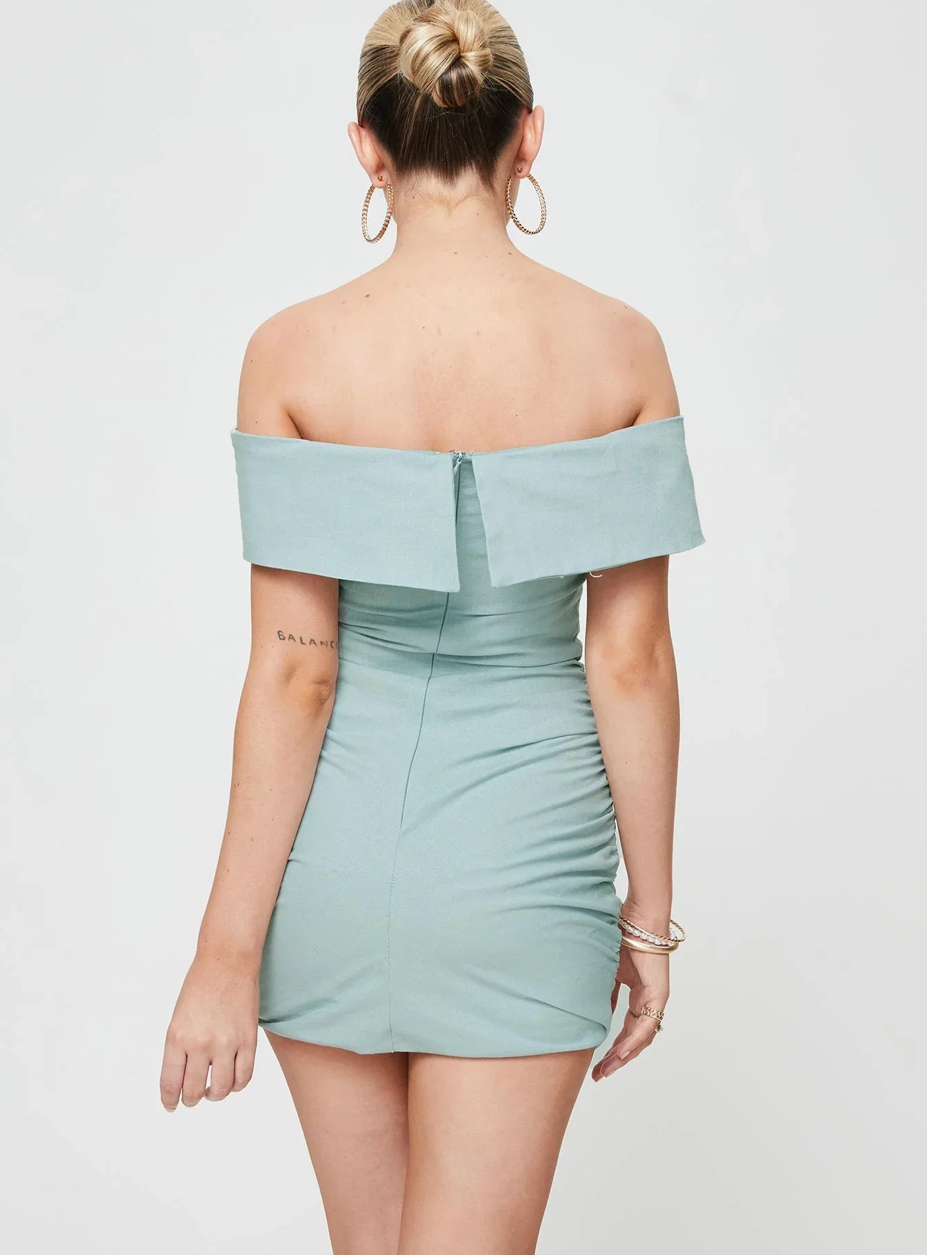Marcia Mini Dress Blue