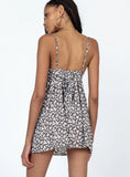 Koko Mini Dress Brown