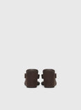 Billini Ravyn Heels Dark Cacao Faux Suede