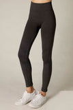 NIKIBIKI Vintage Black Ribbed High Rise Leggings