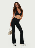 Energize Active Invisible Scrunch Flare Leggings Black
