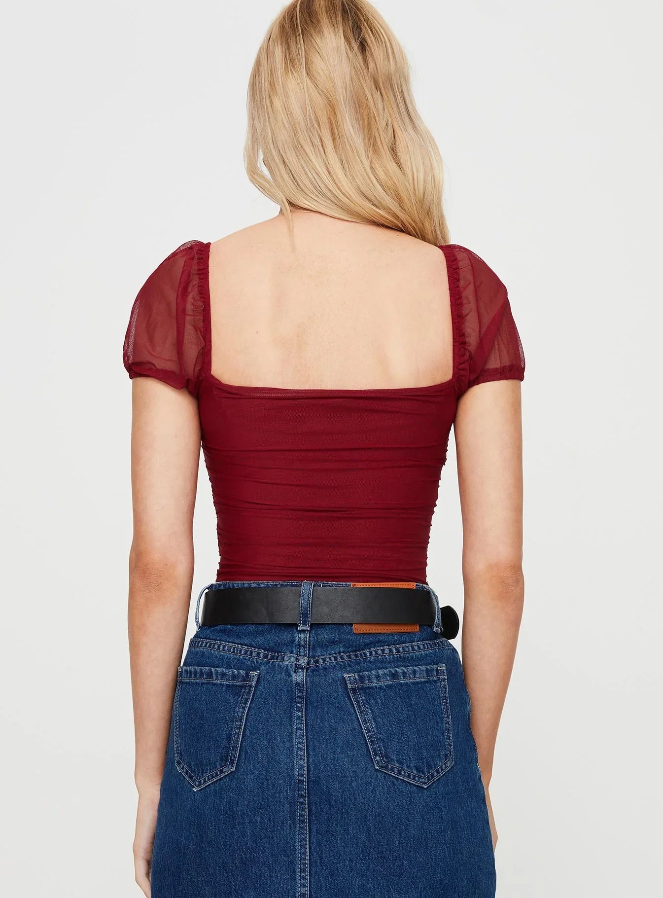 Dostan Bodysuit Burgundy