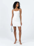 Lunara Mini Dress White