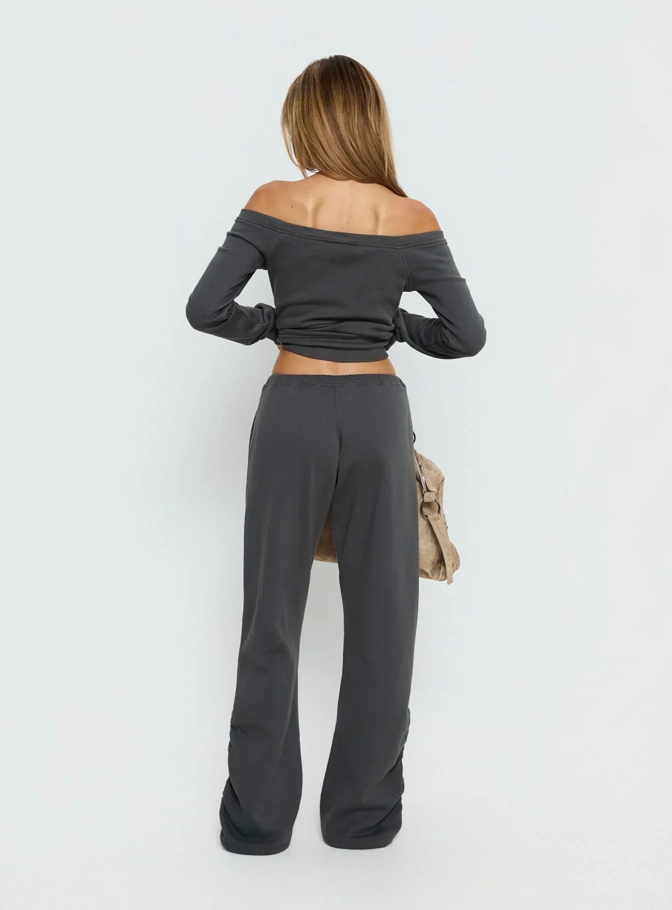 Rylan Low Rise Joggers Grey