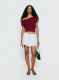 Nomi Mini Skirt White Polka Dot