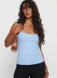 Baseline Longline Tank Top Blue